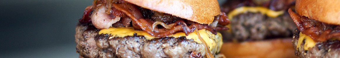 Eating Burger at Bubs Burgers Zionsville restaurant in Zionsville, IN.